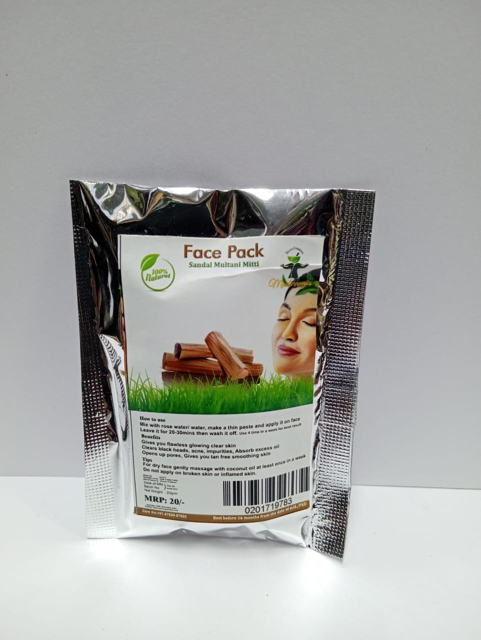 Face pack(10pecies) and Rose water(2 pecies)