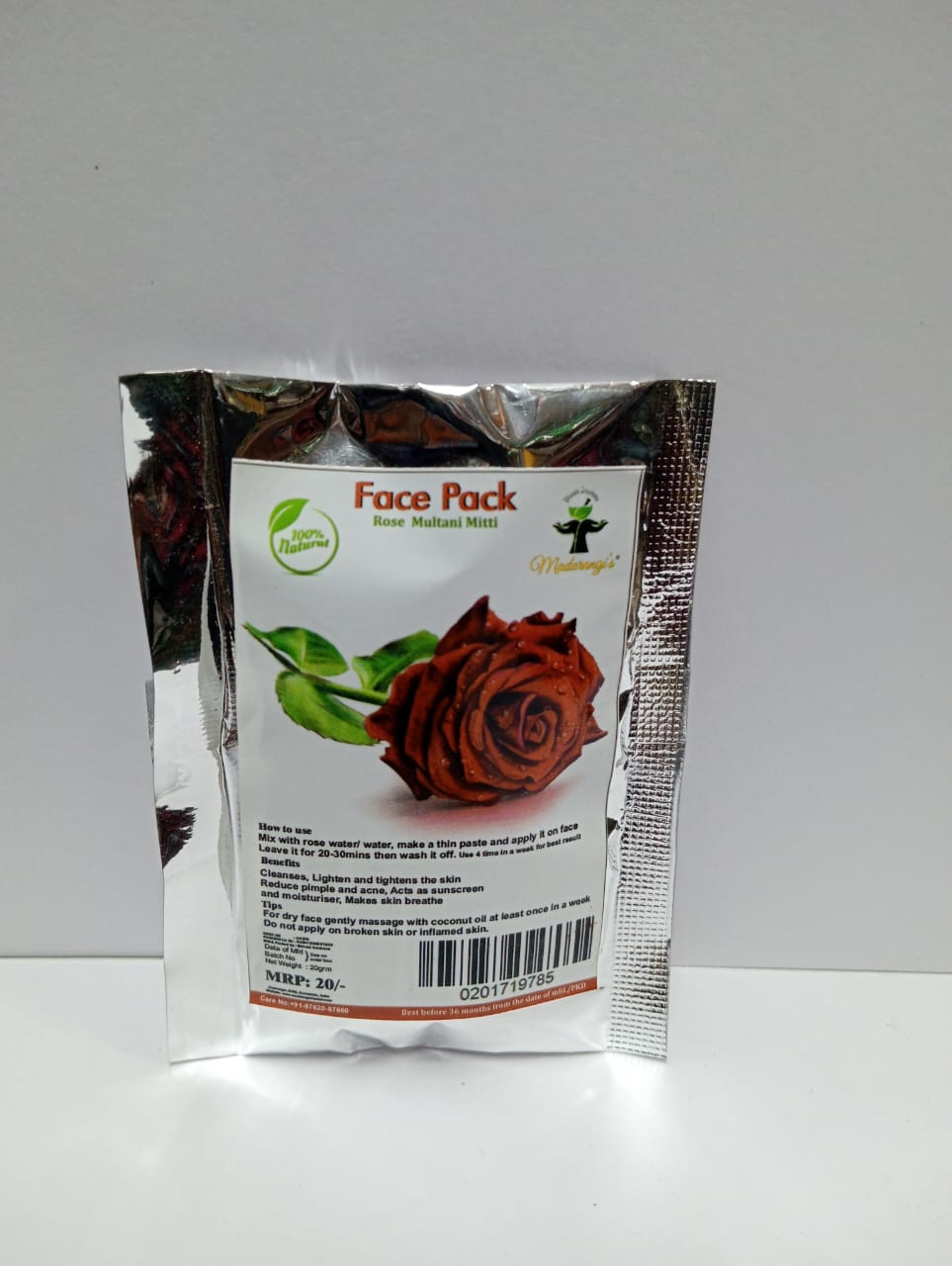 Face pack(10pecies) and Rose water(2 pecies)
