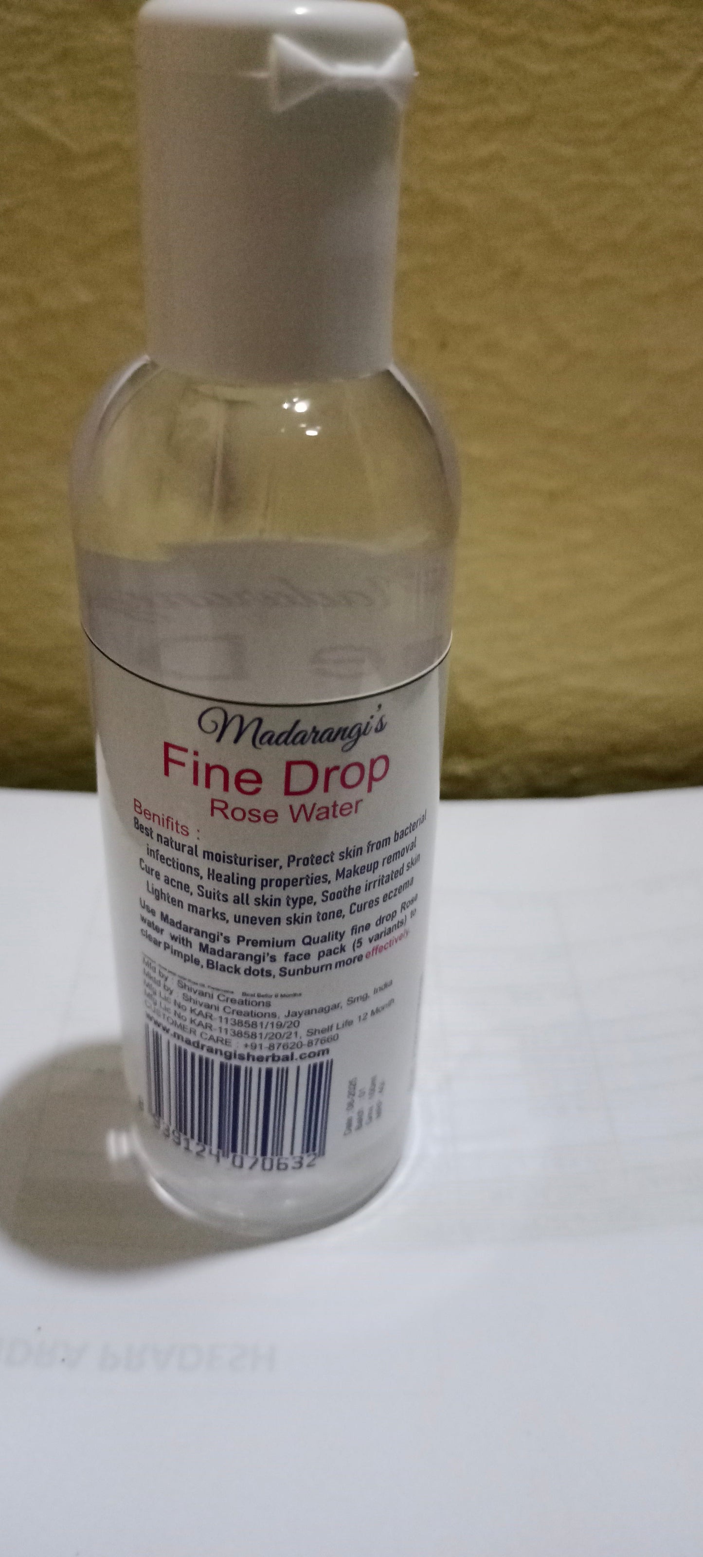 Face pack(10pecies) and Rose water(2 pecies)